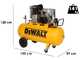 DeWalt DXCMB55T271HCE - Compresor de aire el&eacute;ctrico trif&aacute;sico de correa - Motor de 5,5 HP - 270 L