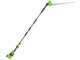 Greenworks PH40B01-01 - Cortasetos el&eacute;ctrico con p&eacute;rtiga telesc&oacute;pica orientable - 40 V - BATER&Iacute;A Y CARGADOR NO EST&Aacute;N INCLUIDOS