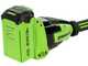 Greenworks PH40B01-01 - Cortasetos el&eacute;ctrico con p&eacute;rtiga telesc&oacute;pica orientable - 40 V - BATER&Iacute;A Y CARGADOR NO EST&Aacute;N INCLUIDOS