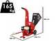 Ceccato Tritone BIG - Biotrituradora de gasolina con ruedas - Motor Honda GX390