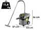 Karcher Pro NT 30/1 Ap Te L - Aspirador de s&oacute;lidos/l&iacute;quidos - Bid&oacute;n de 30 L - 1380 W