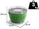 LotusGrill LG G34 U GR - Barbacoa port&aacute;til para exteriores - Verde