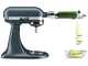 KitchenAid Classic 5KSM95PS-EBS Azul Acero - Amasadora planetaria con cabezal inclinable