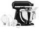 KitchenAid Classic 5KSM95PS-EBM Negro Mate - Amasadora planetaria con cabezal inclinable