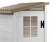 Garofalo Tuscany Evo 100 Terrace - Caseta de jard&iacute;n - Con ventana y puerta de una sola hoja - 82,5 x 122,5 x 201 cm