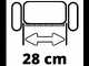 Einhell GC-SC 18/28 Li - Escarificador de bater&iacute;a 18V/4.0Ah