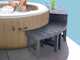 Intex - Banco de 2 asientos medios + 2 asientos altos para spa redondo