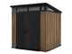 Keter Signature Venetian 7x7 - Caseta de jard&iacute;n - Con puerta de doble hoja - 214x218x226 cm