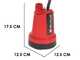 Bomba sumergible para agua limpia Einhell GE-SP 18 LL Li - 18V 5.2Ah y cargador