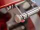 Berkel B2 Roja - Cortadora de fiambre de volante con pedestal - Cuchilla de acero cromado de 265 mm