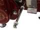 Berkel B2 Roja - Cortadora de fiambre de volante con pedestal - Cuchilla de acero cromado de 265 mm