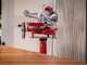 Berkel B2 Roja - Cortadora de fiambre de volante con pedestal - Cuchilla de acero cromado de 265 mm