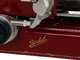 Berkel B2 Roja - Cortadora de fiambre de volante con pedestal - Cuchilla de acero cromado de 265 mm