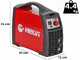 Helvi Sparc 200 - Soldadora Inverter (MMA) + Malet&iacute;n antichoque, corriente continua (CC)