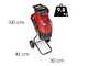 Einhell REDAXXO 36/25 - Biotrituradora de bater&iacute;a 36V - con recogedor - 2x18V/4Ah
