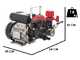 Kit de motobomba el&eacute;ctrica para pulverizaci&oacute;n con carro - Annovi reverberi AR 252 EM