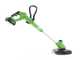 Greenworks G24LT28 - Cortabordes de bater&iacute;a - 24V 10Ah