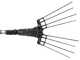 Zanon Karbonium X PRO AL-200 - Vareador de aceitunas de bater&iacute;a - P&eacute;rtiga telesc&oacute;pica 180 - 260 cm - 18V/10Ah