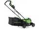 Greenworks GD24LM33 - Cortac&eacute;sped de bater&iacute;a - 24V/10Ah - Corte de 33 cm