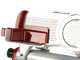 Berkel Icon Line 170 Rojo - Cortadora de fiambre con cuchilla de 170 mm