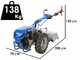 EuroMech BLITZ 80 - Motocultor di&eacute;sel - Yagmur D300 - 7 HP