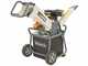 BlackStone GBK 500 - Biotrituradora de gasolina  2en1 con recogedor o descarga en tolva - Motor Ducar 7 HP
