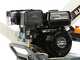 BlackStone GBK 500 - Biotrituradora de gasolina  2en1 con recogedor o descarga en tolva - Motor Ducar DH212