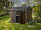 Keter Signature Walnut 759/975 - Caseta de jard&iacute;n - Con ventanas - 230 x 287 x 246 cm