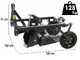 Blackstone B-PH 500 - Arrancador de patatas para tractor - Cribas oscilatorias - Ancho de trabajo 50 cm - Para tractores con enganche de tres puntos