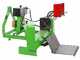 Seven Italy 25T - Rajadora de le&ntilde;a para tractor  - Horizontal - Plataforma de carga hidr&aacute;ulica