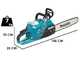Makita XGT UC030GZ - Motosierra el&eacute;ctrica de bater&iacute;a - Espada de 50 cm - 40 V - BATER&Iacute;A Y CARGADOR NO EST&Aacute;N INCLUIDOS