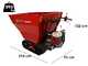 Benassi M403DHO - Carretilla de orugas - Caj&oacute;n dumper hidr&aacute;ulico con descarga alta - Capacidad 400 kg