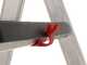 S.T.P. Issima, 7 pelda&ntilde;os, 2,20 m - Escalera de aluminio con caballete
