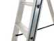 S.T.P. Issima, 7 pelda&ntilde;os, 2,20 m - Escalera de aluminio con caballete
