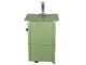 Clementi Smart - Horno de le&ntilde;a para pizza de exterior - 80 x 45 cm - Verde