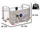 Annovi Reverberi 1210 HW - Hidrolimpiadora de agua fr&iacute;a - 150 bar - 600 L/h