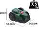 Bosch VISIMOW18V-100 - Robot cortac&eacute;sped - Sin instalaci&oacute;n