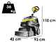 Karcher Pro BR 35/12 C Bp Pack - Fregadora profesional de bater&iacute;a - 3 en 1: lava, seca y aspira