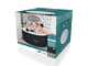 Bestway Lay-Z-Spa Miami AirJet 60001 negra - &Oslash;180x66 cm - Spa de hidromasaje para 3-4 personas
