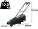 Bosch Rotak18V-32 - Cortac&eacute;sped de bater&iacute;a - 18 V/4 Ah - Corte de 32 cm