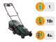 Bosch Rotak18V-32 - Cortac&eacute;sped de bater&iacute;a - 18 V/4 Ah - Corte de 32 cm