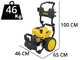 DeWalt DXPW 005E - Hidrolimpiadora trif&aacute;sica profesional - 200 bar - 810 L/h