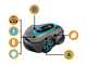 Gardena Smart SILENO Sense 600 - Robot cortac&eacute;sped - Gesti&oacute;n con Gardena Smart App - Sin instalaci&oacute;n