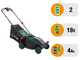 Bosch Rotak18V2-38 - Cortac&eacute;sped de bater&iacute;a - 2X18V/4Ah - Corte de 38 cm