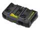 Cargador doble Stanley V20 STANLEY FATMAX - 18 V/4,0 A
