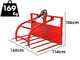 M160 - Recogedor de ramas y sarmientos para tractor - Capacidad 700 kg