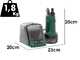 Bosch GardenPump 18V-2000 - Bomba sumergible de bater&iacute;a - 18 V 2,5 Ah