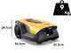 Stiga A 10v - Robot cortac&eacute;sped - Sin instalaci&oacute;n - con bater&iacute;a E-Power de 2,5 Ah