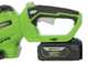 Greenworks G48HT - Cortasetos el&eacute;ctrico de bater&iacute;a 48V 2Ah + bater&iacute;a 48V 2Ah gratis - Cuchilla de 51 cm