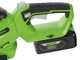Greenworks G48HT - Cortasetos el&eacute;ctrico de bater&iacute;a 48V 2Ah + bater&iacute;a 48V 2Ah gratis - Cuchilla de 51 cm